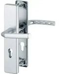 HOPPE Schutzgarnitur Birm.1117/2221A/2440 Alu.F1 72mm 37-42mm - 2550532