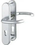 HOPPE Schutzgarnitur Mar.1138/3331/3410 Alu.F1 72mm 41-46mm - 3663985