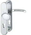 HOPPE Schutzgarnitur Mar.76G/3331/3410/1138 Alu.F1 72mm 41-46mm - 3664603