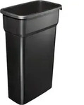 Wertstoffsammler 70l H730xB490xT290mm schwarz ROTHO