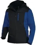 FHB Softshelljacke JANNIK Gr&ouml;&szlig;e L royal / schwarz - 79105-3620-L