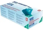 AMPri 100x Einweghandschuhe Med Comfort Blue Vitril Gr.M blau Vinyl-Nitril Gemisch -
