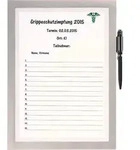Durable Magnetrahmen selbstklebend Front offen DIN A4 silber - 4993-23