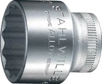 Stahlwille Steckschl&uuml;sseleinsatz 45 3/8&prime;&prime; 12-kant Schl&uuml;sselweite 13 mm -