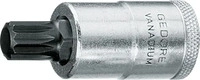 Gedore 1888943, Gedore Steckschl&uuml;sseleinsatz INX 19 1/2" Innen-Vielzahn M14 57 mm -