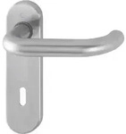 HOPPE Kurzschildgarnitur Paris E138Z/353K VA F69 OB rd Dr&uuml;ckergrt - 3306339