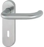 HOPPE Kurzschildgarnitur Paris E138/353KH VA F69 OB rd Dr&uuml;ckergrt - 10721012