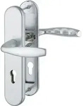 HOPPE Schutzgarnitur NY 1810H/3331/3410 Alu.F1 72mm 42-47mm - 3664662