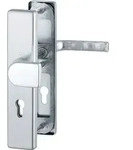 HOPPE Schutzgarnitur London 78G/2221/2410/113 Alu.F1 72mm 41-46mm - 3701751