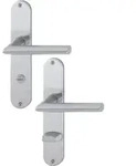 HOPPE Langschildgarnitur Stock.E1140Z/302 VA F69 SK/OL 78mm DIN L/R - 3042732