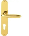 HOPPE Langschildgarnitur Verona M151/302 MS F71 PZ 72mm DIN L/R - 2803704