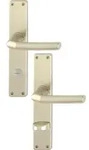HOPPE Langschildgarnitur Birm.1117/202SP Alu.F2 SK/OL 78mm DIN L/R - 2534073