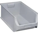 Sichtlagerkasten Profi-Plus L500xB310xH200mm PP grau ALLIT