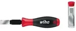 Schaber Klingen-B.13mm m.SoftFinish&reg;-Griff inkl. 1 Kl. + 10 Ersatz Blister Wiha