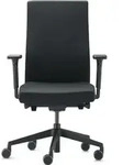TREND OFFICE B&uuml;rodrehstuhl m.Synchrontechnik schwarz 410-520mm m.Armlehnen