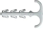 Fischer 100x Steckfix plus Zwillingsschelle SF plus ZS 18 - 048161
