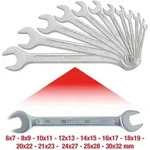 KS TOOLS Doppel-Maulschl&uuml;ssel-Satz 12tlg. 6 x 7 - 30 x 32 mm - 517.0125