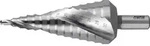 RUKO Stufenbohrer HSSE-Co 5 spiralgenutet mit Kreuzanschliff &Oslash; 4 - 30 mm -