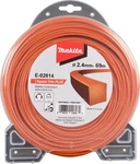 Makita E-02814, Makita M&auml;hfaden 4kant 2,4 mm x 69 m - E-02814
