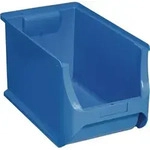Sichtlagerkasten Profi-Plus L355xB205xH200mm PP blau ALLIT