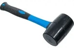 BGS Gummihammer Fiberglasstiel schwarzer Kopf &Oslash; 60 mm 500 g - 1961
