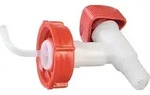 H&Uuml;NERSDORFF Auslaufhahn HDPE/LDPE DIN 51 - 550700