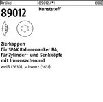 Kappe R 89012 weiss Ku. wei&szlig; 500 St&uuml;ck SPAX