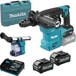Makita HR009GZ Akku-Kombihammer 40V max. mit Schnellwechselfutter / 2x 4,0 Ah Akku +
