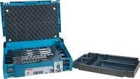Makita SDS-PLUS Bohrer- / Mei&szlig;el-Set 17tlg. Jubil&auml;umsmodell im Makpac - E-17790