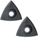 Fein 2x Schleifplatte ungelocht superweich Dreiecksform - 63806141220