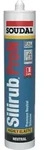 Silikondichtstoff Silirub ProN transp.300ml Kartusche SOUDAL