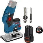 Bosch Akku-Kantenfr&auml;se GKF 12V-8 / 1x 3,0 Ah Akku inkl. 2x Fr&auml;ser