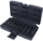KS TOOLS 1/2" Torx-E-Kraft-Stecknuss-Satz 9tlg. E10-E24 - 515.1050