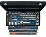 BGS Elektriker-Metall-Werkzeugkoffer 3 Schubladen mit 147 Werkzeugen - 3350
