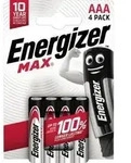 Energizer Batterie Max Alkaline E303325600 AAA LR03 4St.