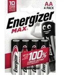 Energizer Batterie Max Alkaline E303323700 AA LR6 4St.