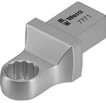 Einsteckringschl&uuml;ssel 7771 SW 17mm 9x12mm CV-Stahl WERA