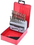 KS TOOLS HSS-G Co 5 Spiralbohrer-Satz Stahlblechkassette 19tlg. 1-10 mm - 330.3610