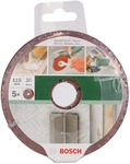 Bosch Fiberschleifscheiben-Set f&uuml;r Winkelschleifer Korund D= 115 mm K= 36, 5-tlg. -