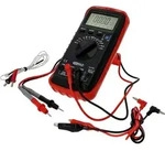 KS TOOLS Digital Multimeter inkl. Pr&uuml;fspitzen und Krokodilklemmen - 150.1480