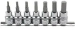 BGS Bit-Einsatz-Satz Antrieb Innenvierkant 10 mm (3/8") Innensechskant 3 - 10 mm