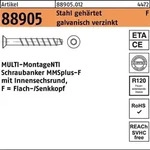 Schraubanker R 88905 MMSplus-F 7,5x80/25/45 T40 Stahl galv.verz. 50St. HECO