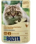 Bozita Pouch H&auml;ppchen in So&szlig;e mit H&uuml;hnchen | 12 x 85g Katzenfutter