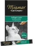 Miamor Snack Gefl&uuml;gel-Cream | 66x 15g Nassfutter f&uuml;r Katzen