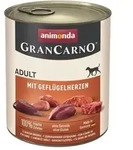 Animonda GranCarno Adult Gefl&uuml;gelherzen | 6x 800g