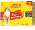 JosiCat Multipack Sauce Meat Selection | 48x 85g Katzenfutter