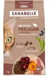 Sanabelle Indoor mit Perlhuhn | 2 kg Katzenfutter trocken