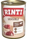Rinti Sensible Lamm + Reis | 12x 400g Hundefutter nass