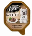 Cesar Mini Filet mit Pute und Rind | 14x 150g Hundefutter