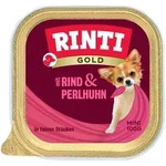 RINTI Gold mini Rind & Perlhuhn | 16x 100g Hundenassfutter